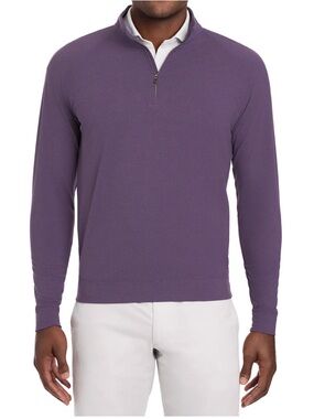 Holderness & Bourne The Westland Quarter-Zip: Heathered Amherst Medium